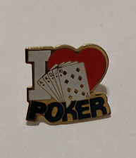 I Love Poker Lapel Pin picture