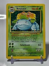 Pokemon Card Venusaur 15/130 Base Set Rare Holo 1999-2000 WOTC picture