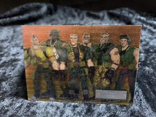 1998 SMALL SOLDIERS REAR TROOPS TRIBUTE CARD # S1 TWO SIDED FOIL CARD picture