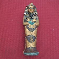 Vintage Veronese Egyptian King Tut  Sarcophagus And Mummy Signed And Dated 1999 picture