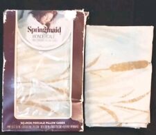 Vintage SpringMaid 3 Standard Pillow Cases picture