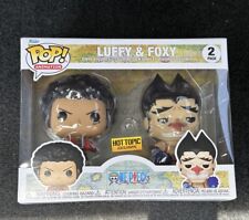 Funko POP Animation One Piece Luffy & Foxy 2-pack Hot Topic Exc. In Hand picture
