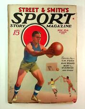 Sport Story Magazine Pulp Nov 10 1932 Vol. 37 #3 FN- 5.5 picture