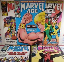 💥 MARVEL AGE #35 36 37 38 39 HE-MAN MASTERS OF THE UNIVERSE DAREDEVIL X-FACTOR picture