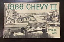 Factory Original 1966 Chevy II Owner's Guide Chevrolet Manual picture