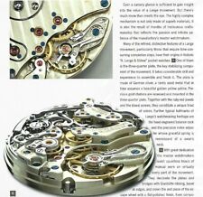 A. Lange & Sohne Watch Print Ad / 8-Page Article / Luxury Mens Watch Ad / 2007 picture