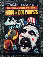 HHN Universal Studios Rob Zombie House of 1000 Corpses House Poster Print 11x17 picture