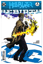 DC Comics THE HELLBLAZER REBIRTH #1 cover B Fegredo variant signed Simon Oliver picture