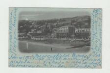 Vintage 1901 United Kingdom Postcard Ventnor Beach Scene picture