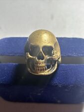 Ring SKULL Soldiers AMULET WW2 Special FORCE German WWI ww2 WWII Shock TROOPs picture
