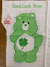 Vintage 80’s Care Bears Good Luck Bear Pillow Pattern picture