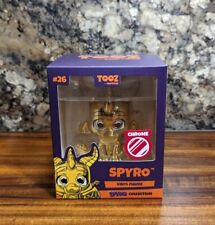 New Youtooz Spyro the Dragon Vinyl Figure LE Gold Chrome #26 Activision picture