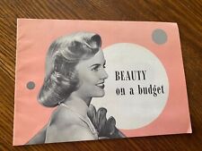 ‘Beauty On A Budget’ Booklet From 1954 By The Gillette Company picture