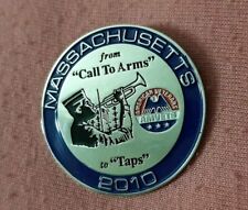 AMVETS Massachusetts From Call To Arms To Taps 2010 Pin American Veterans picture
