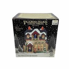 Victorian Village Sea View Cove Restaurant 2001 Lighted Christmas House picture