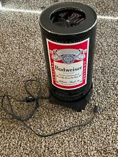 1970s Budweiser Heat Lamp Advertising Beer Spinning Table Top Vintage VIDEO picture