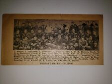 Bethany West Virginia College 1922 Football Team Picture picture