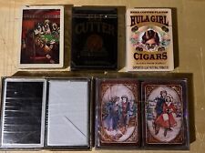 Vintage Playing Card Lot Of 2 Double Decks - Sealed And 3 Vintage Decks Sealed picture