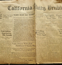 MARCH 28 1929  UCLA California Daily Bruin Newspaper picture