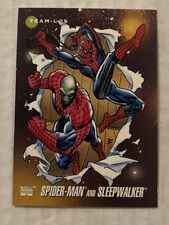1992 Marvel Universe # 95 Spider-man And Sleepwalker picture