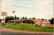 Kittery, Maine~Charter House Motor Hotel~Route 195~VTG Chrome Postcard~KB4 picture