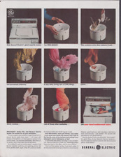 1964 Print Ad General Electric Giant Capacity Washer Min Basket All Washables picture