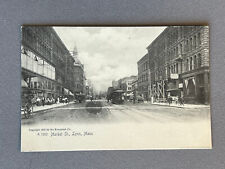 Massachusetts, MA, Lynn, Market Street, Trolley, Rotograph, ca 1905 picture