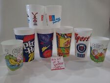 Fast Food Cup McDonald's, Burger King, Domino's, Taco Bell, Pizza Hut ICEE Vtg. picture