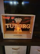Vintage Tuborg Beer Fiber Optic Sign Light Works Great picture