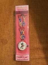 1973 Marx Walt Disney Minnie Mouse Toy Pendant Watch In Scarce Packaging picture