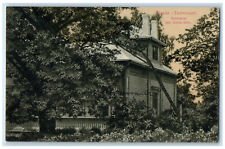 1919 The Seminary and Old Oak in Ekenas Tammisaari Finland Antique Postcard picture