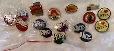 16 Vintage Wendy’s Dave Thomas DTFA Dave’s Legacy Pins picture