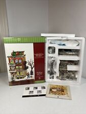 Dept 56 CHRISTMAS IN CITY Parkside Holiday Brownstone Everything Included picture
