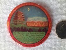 Early 1900s Celluloid Mirror HOOK & EYE Co. PAGODA Reading, PA Berks County, PA  picture