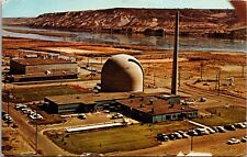 Richland WA Hanford Atomic Plant Plutonium Recycle Test Reactor Postcard picture