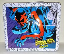 SPIDER-MAN 2099 TIN TITANS LUNCH BOX with THERMOS 2024 PX PREVIEWS EXCLUSIVE picture