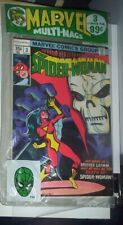 Marvel Comics Multi-Mags SEALED HUMAN FLY 10 SPIDERWOMAN 3 MARVEL TWO IN ONE 40 picture