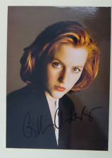 Gillian Anderson Signed X-Files 