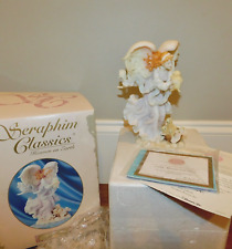 Seraphim Classics Cassidy Blessings From Above Angel Dog Cat Box+COA+Tag 81764 picture