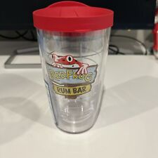 Rare Tervis Red Frog Rum Bar Insulated 16oz Tumbler CARNIVAL Cruise Line picture