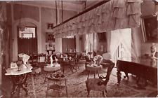 India, Chandernagor, Interior, Dining Room Vintage Albumen Print Drawing Albumi picture