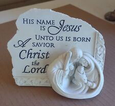 His name is Jesus Christmas  Fine Giftware & Collectibles By Malco  for desk picture