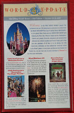 1997 Disney World Update Fall Edition Oct 16th-31st Rare FoldOut Disney Ephemera picture