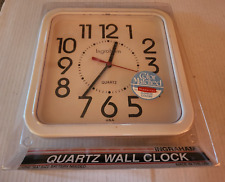 Vintage Ingraham Retro Battery Kitchen Wall Clock in Packaging picture