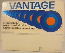 Very Rare 3D Vintage Vantage Cigarette Sign - Store Display 1975 picture