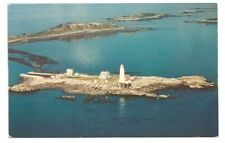 Boston Harbor MA Postcard Massachusetts Lighthouse picture