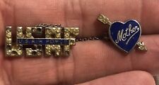 USAF Air Force Sweetheart Home Front Mother Chain Military Pin  picture