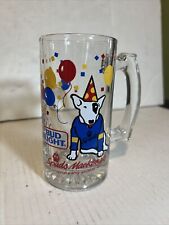 Vintage 1987 Spuds Mackenzie Glass Mug Bud Light Beer The Original Party Animal picture