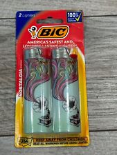 BIC Nostalgia Special Edition Series Lighters, Set of 2 NEW RECORD PLAYER picture