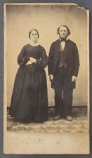 CDV   Husband and Wife   Photo is a bit Loose from Card at bottom picture